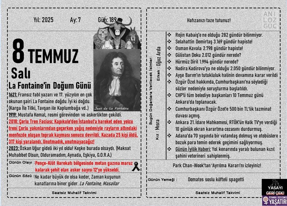 La Fontaine'in Doğum Günü 1